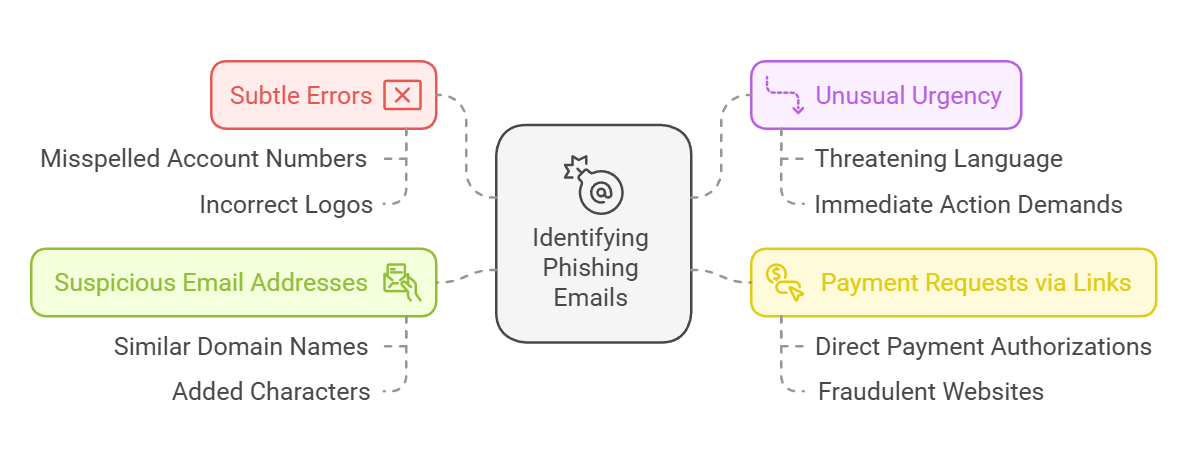 Diagram illustrating the email marketing process, highlighting key stages