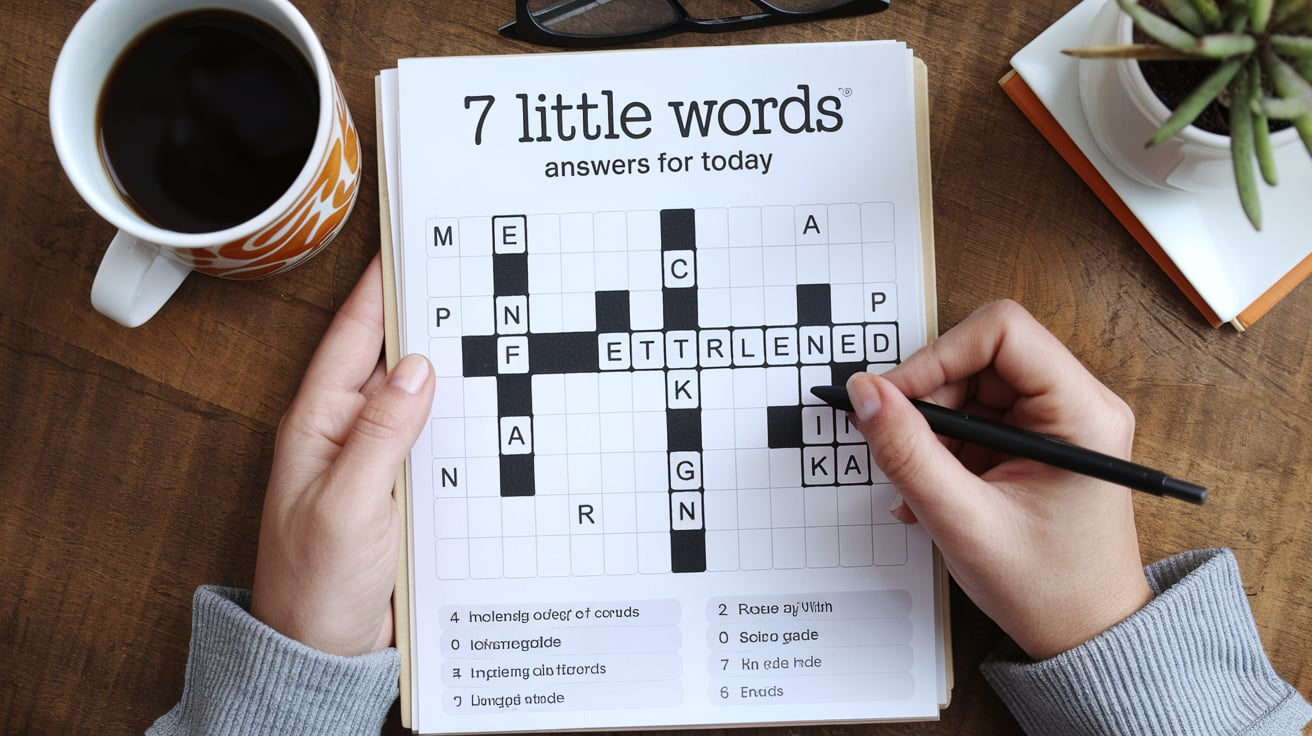 7 little words answers for today