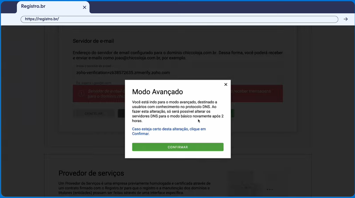 Como configurar domínio na Nuvemshop