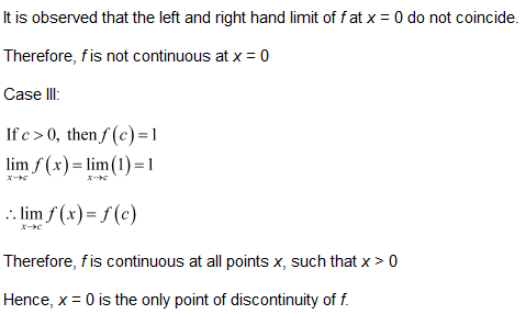 chapter 5-Continuity & Differentiability Exercise 5.1