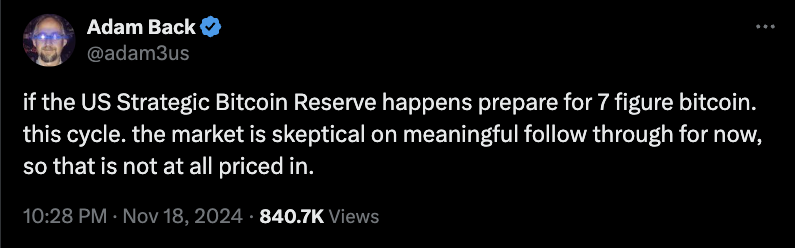 O momento de US$ 100 mil do Bitcoin: a revolução da reserva estratégica de Bitcoin (SBR)