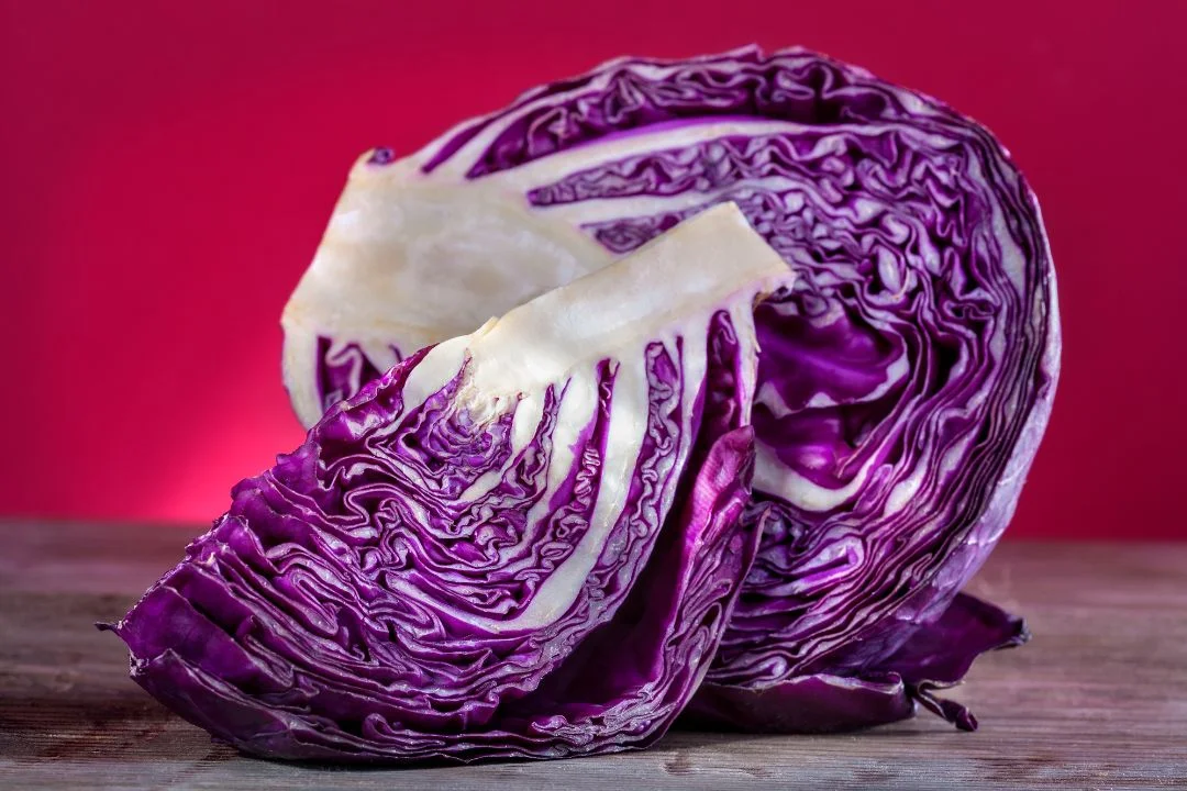 Local Alternatives to Blueberries - Red Cabbage