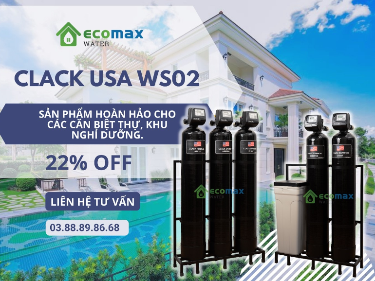 Ecomax: Nâng tầm cuộc sống với nước sạch tinh khiết