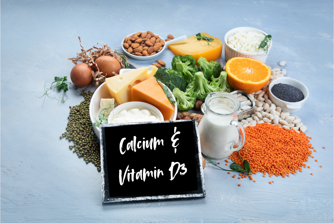 Daily Requirements and Sources of Calcium and Vitamin D3