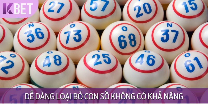 minh hoạ những con số không có khả năng về