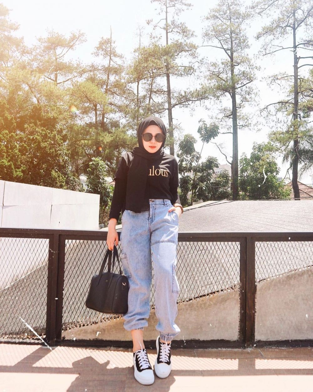 Inspirasi OOTD Celana Jogger Cargo Wanita Hijab ZALORA Thread