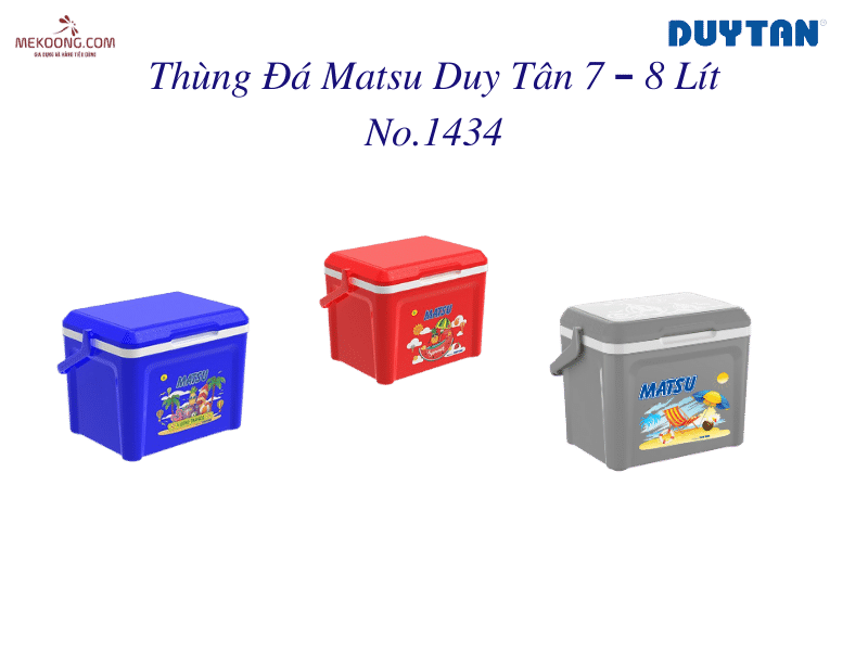 Thùng Đá Matsu Duy Tân 7 – 8 Lít No.1434 Mekoong