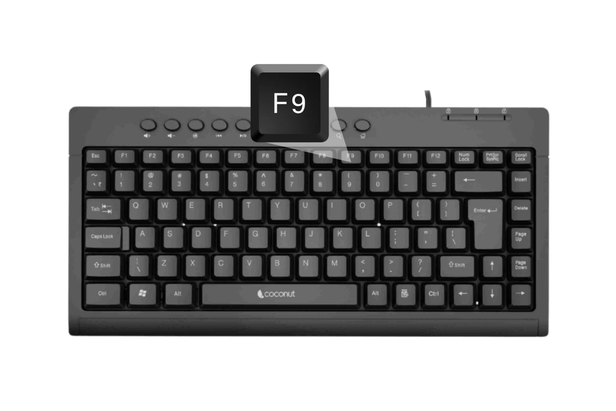 Sử dụng phím tắt F9 để refresh nhanh danh mục