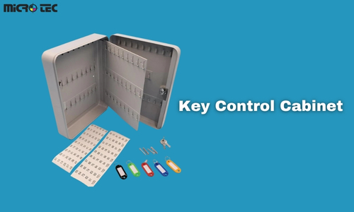how to organize a key cabinet