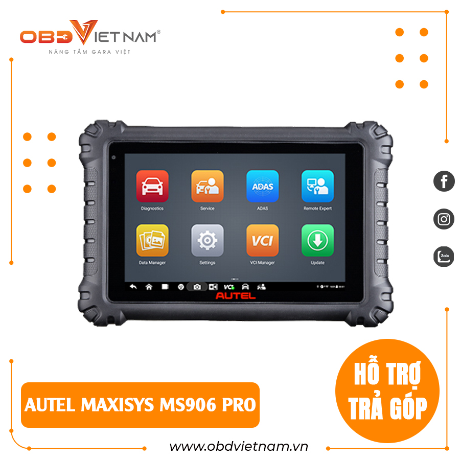 Autel MS906 Pro - Máy Chẩn Đoán Ô Tô Đa Năng PHIÊN BẢN MỚI Năm 2024 Autel MS906 Pro - Máy Chẩn Đoán Ô Tô Đa Năng PHIÊN BẢN MỚI Năm 2024