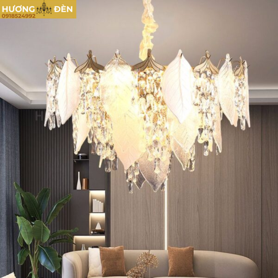 Đèn thả pha lê Ø950*H620 - E14*25