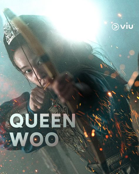 This contains an image of Queen Woo
movie poster