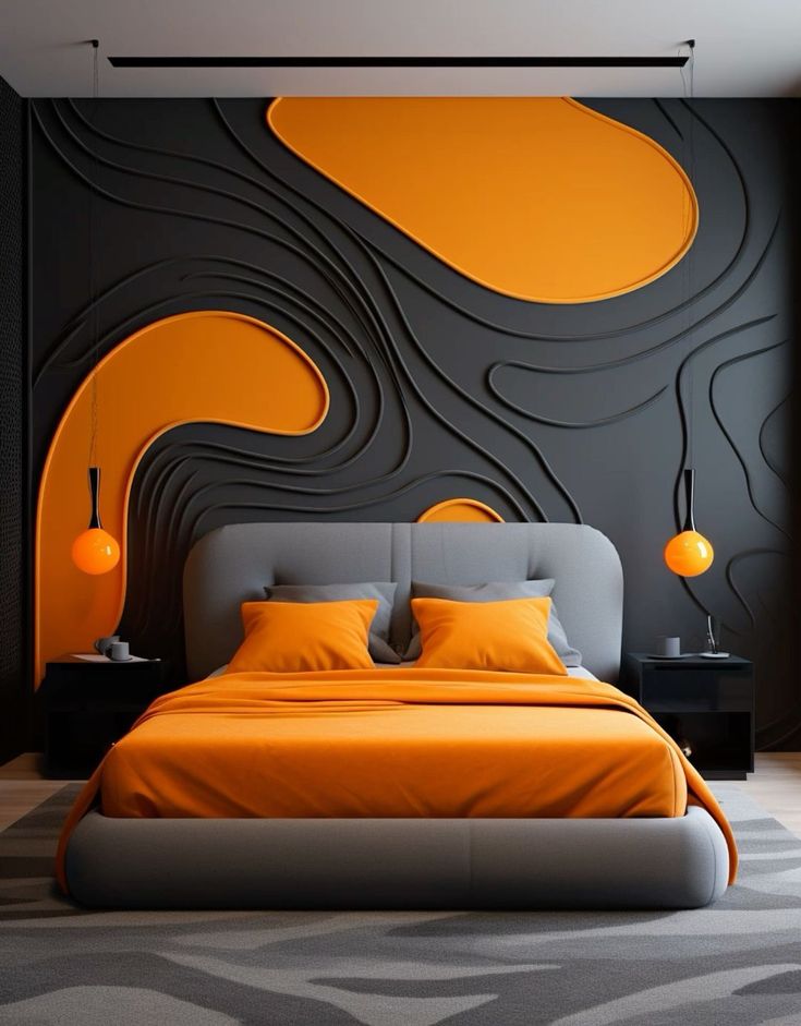 wall colour combinations for bedroom