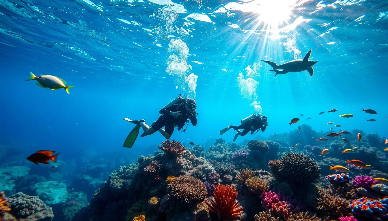 definition of scuba diving
