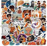 Amazon.com: QUTA Percy Jackson Stickers Pack, 50PCs, Cartoon Fantasy ...