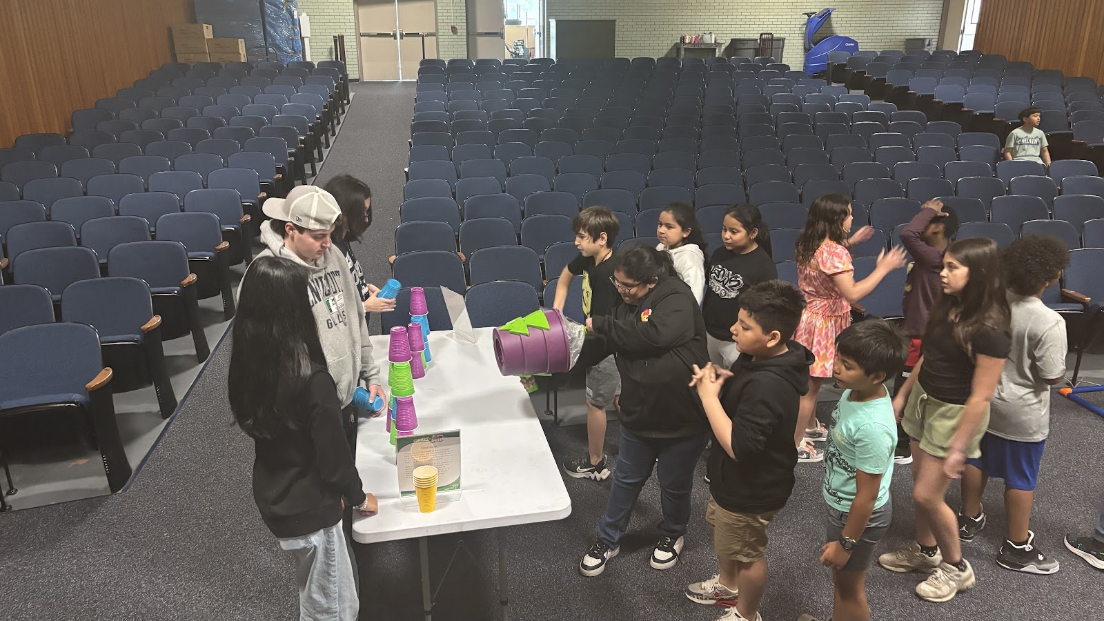 SHS Science Honor Society students with Stark students