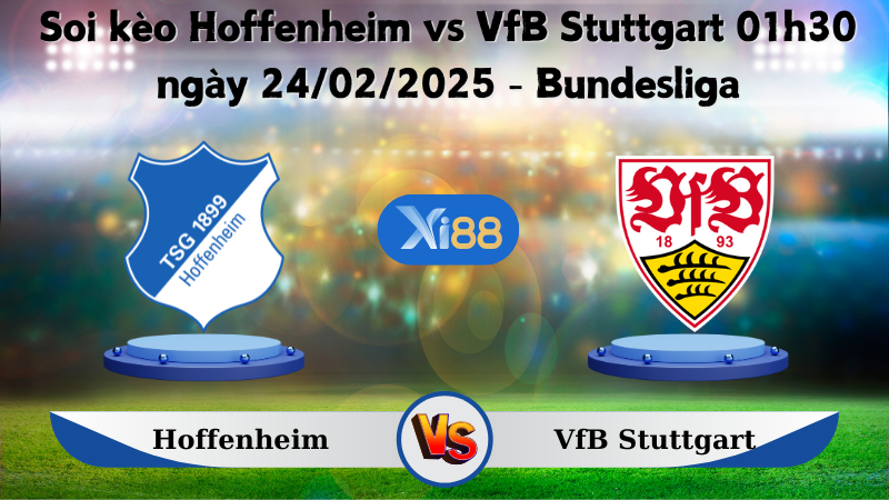 Soi kèo Hoffenheim vs VfB Stuttgart 01h30 ngày 24/02/2025