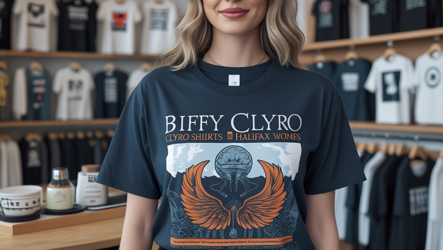 Biffy Clyro T-Shirts Halifax Womens