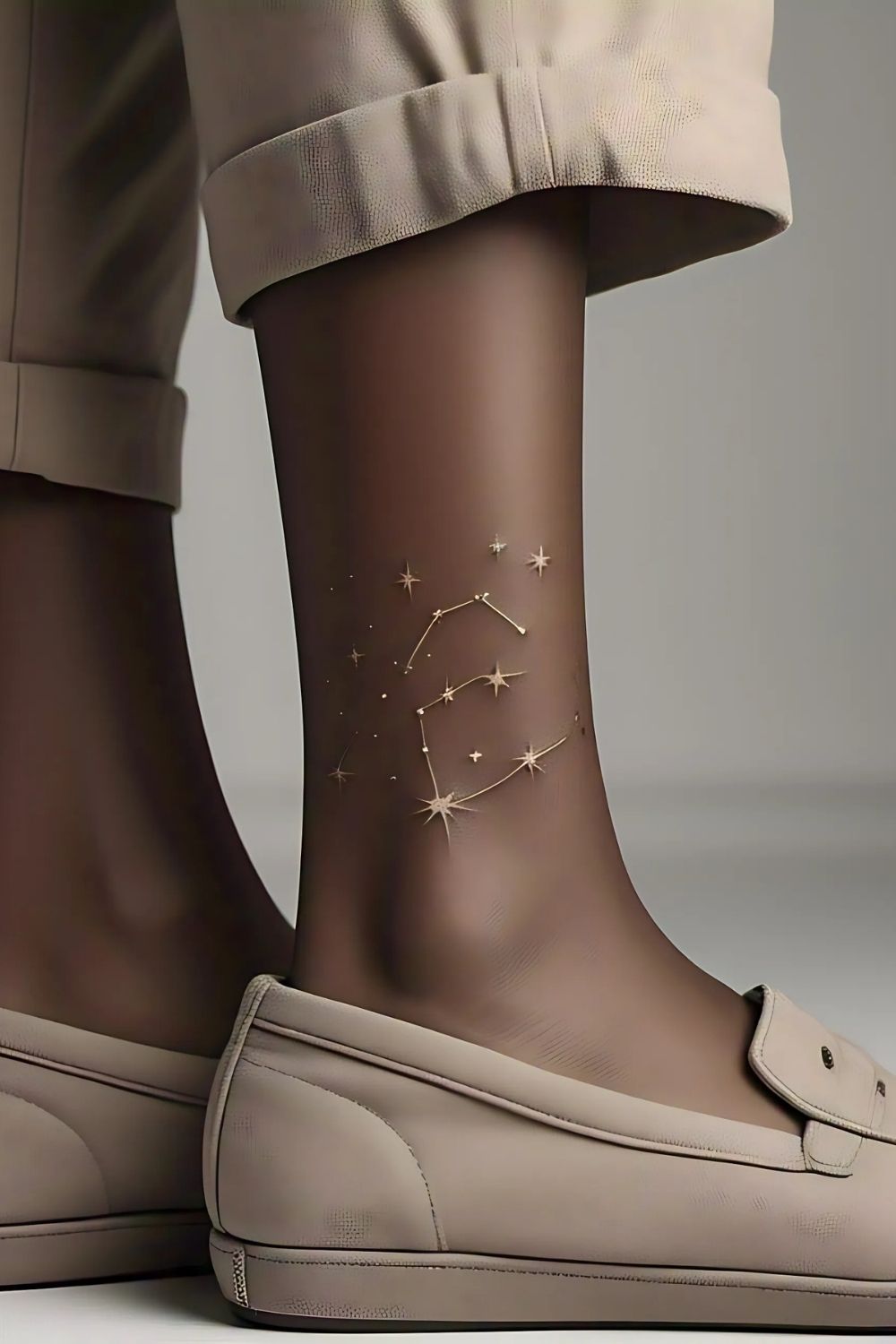 Constellations Ankle Tattoo
