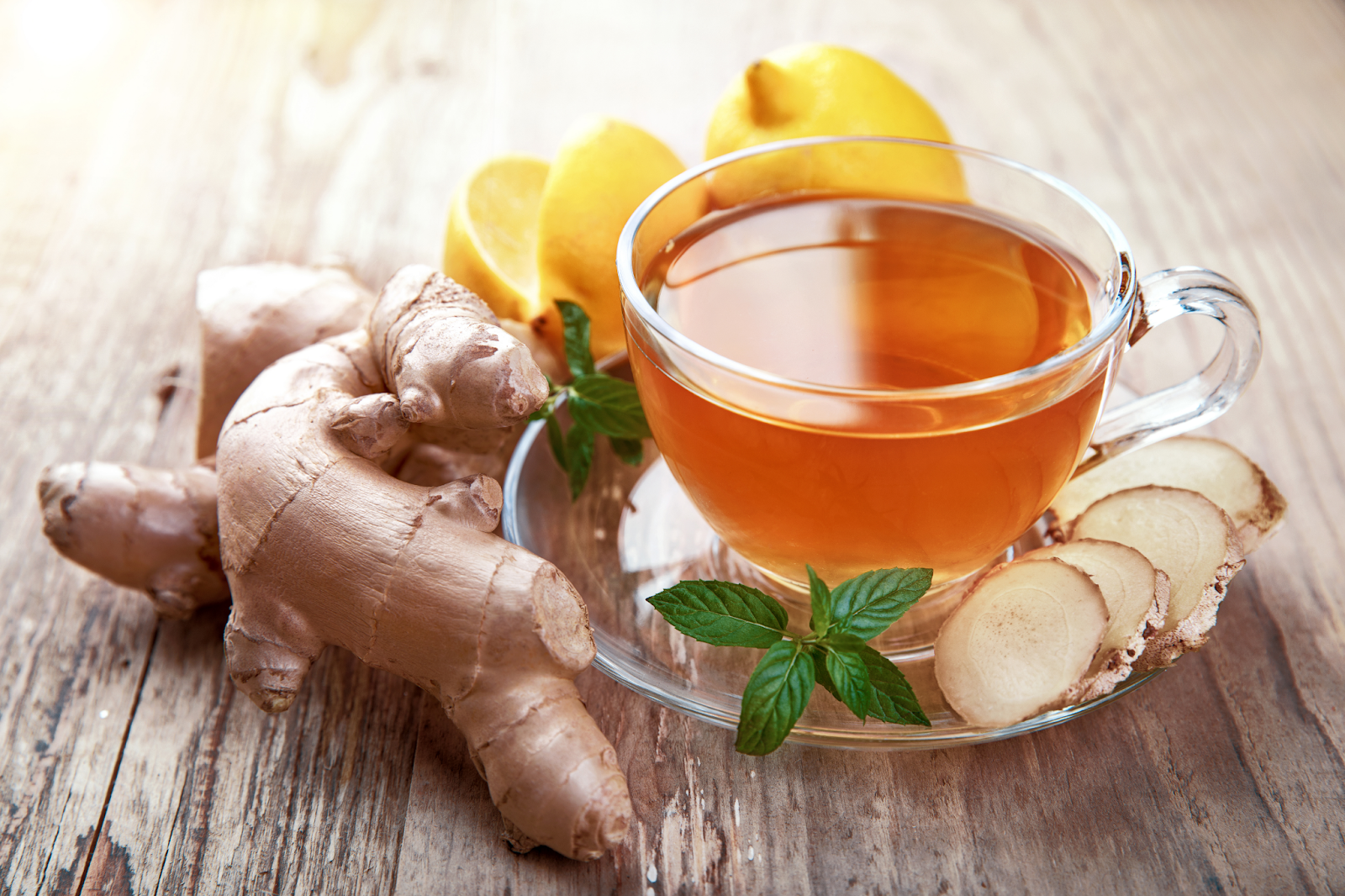 ginger tea as a cure for colds