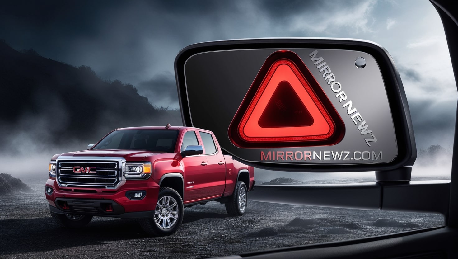 2020 Terrain Double Red Triangle Warning Light GMC