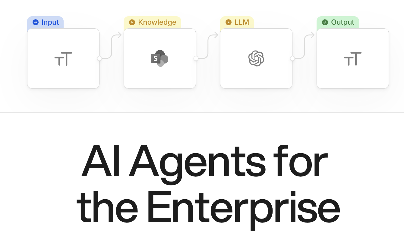 Screenshot of StackAI.