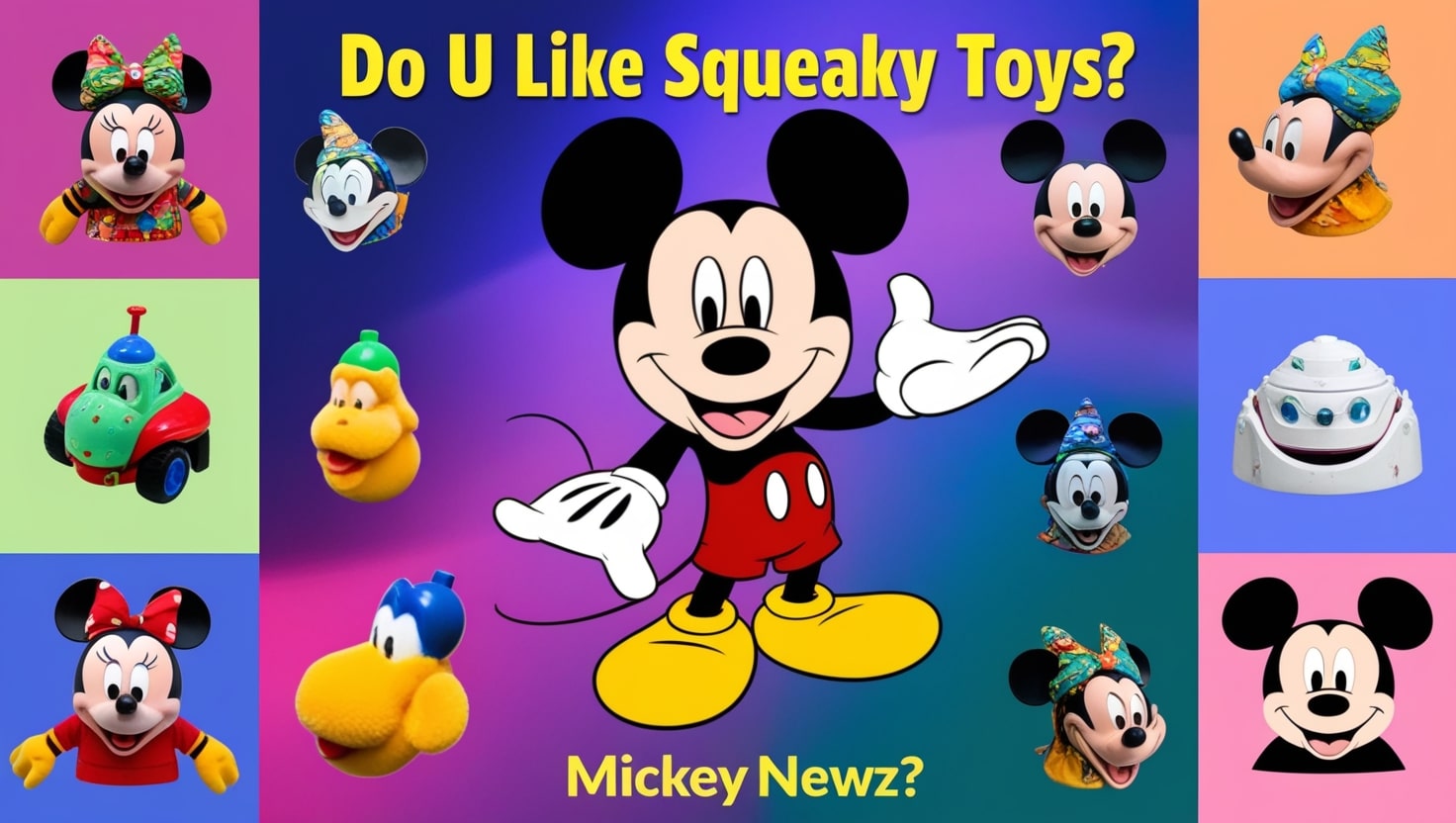 Mickey Mouse Do U Like Squeaky Toys Meme Gif