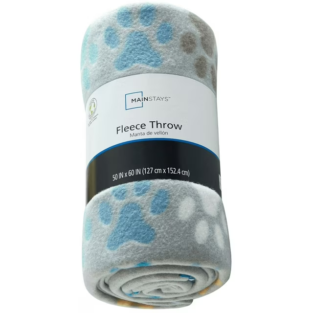 Photo of rolled up Fleece Throw