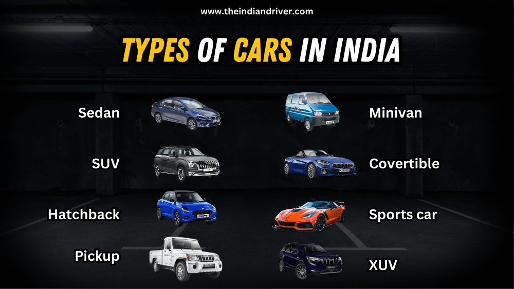 Types of Cars in India: Car Body Types