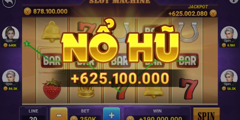 Nổ Hũ- Trò chơi slot game đổi thưởng