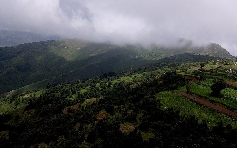 Scenic beauty of Chakrata, Uttarakhand, featuring lush forests, waterfalls, and peaceful hilltop landscapes.