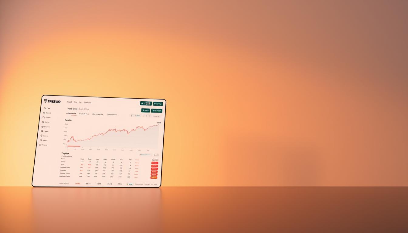 interface utilisateur Tresor Coinvia