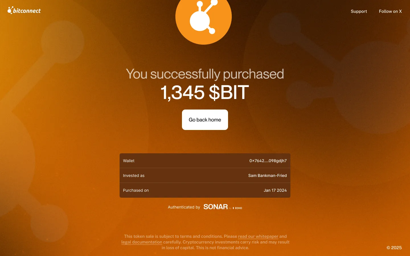 Sonar screenshot