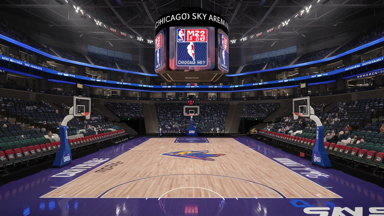NBA 2k23 Chicago Sky Arena