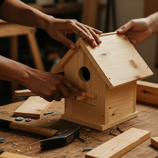 Build a Birdhouse Together