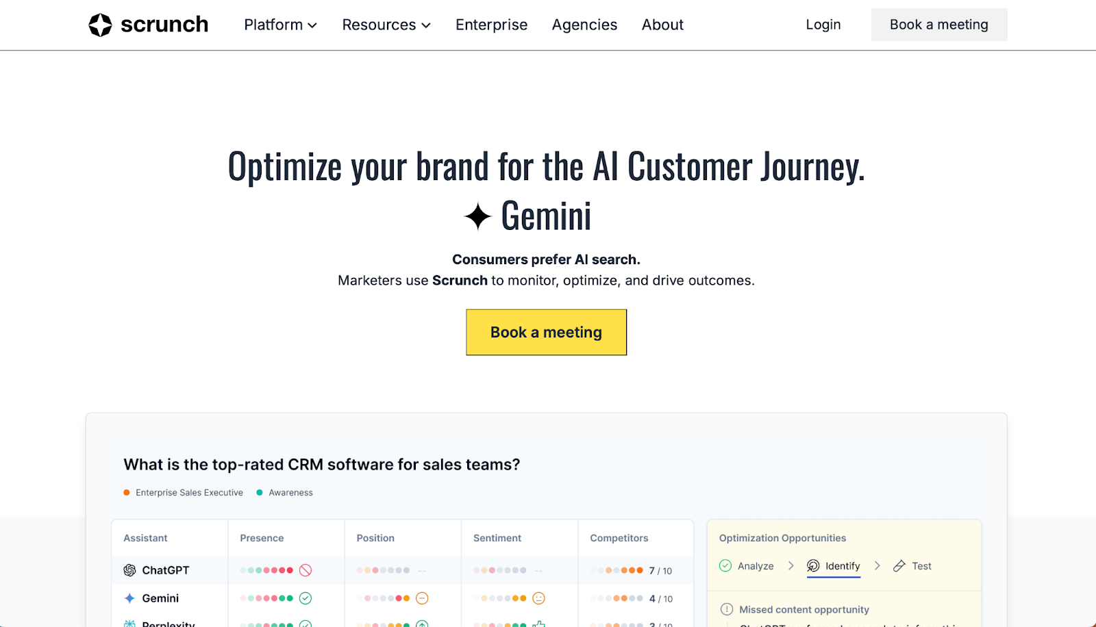 ScrunchAI - Best Answer Engine Optimization Tools