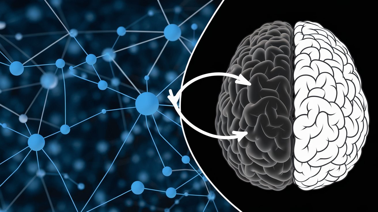 Comparative analysis of neural networks and the human brain.