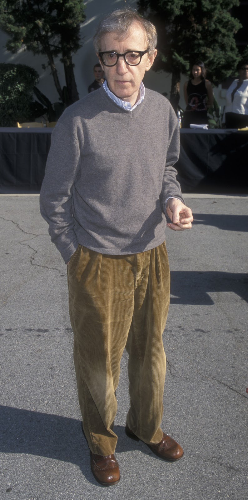 Woody Allen attends the premiere of Small Time Crooks in Los Angeles, California, on May 8, 2000. | Source: Getty Images