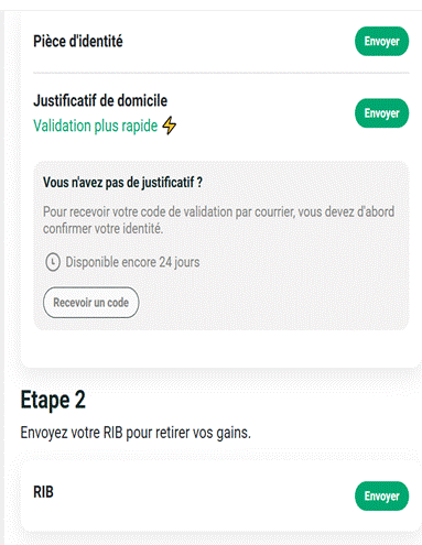 PMU piece d'identite