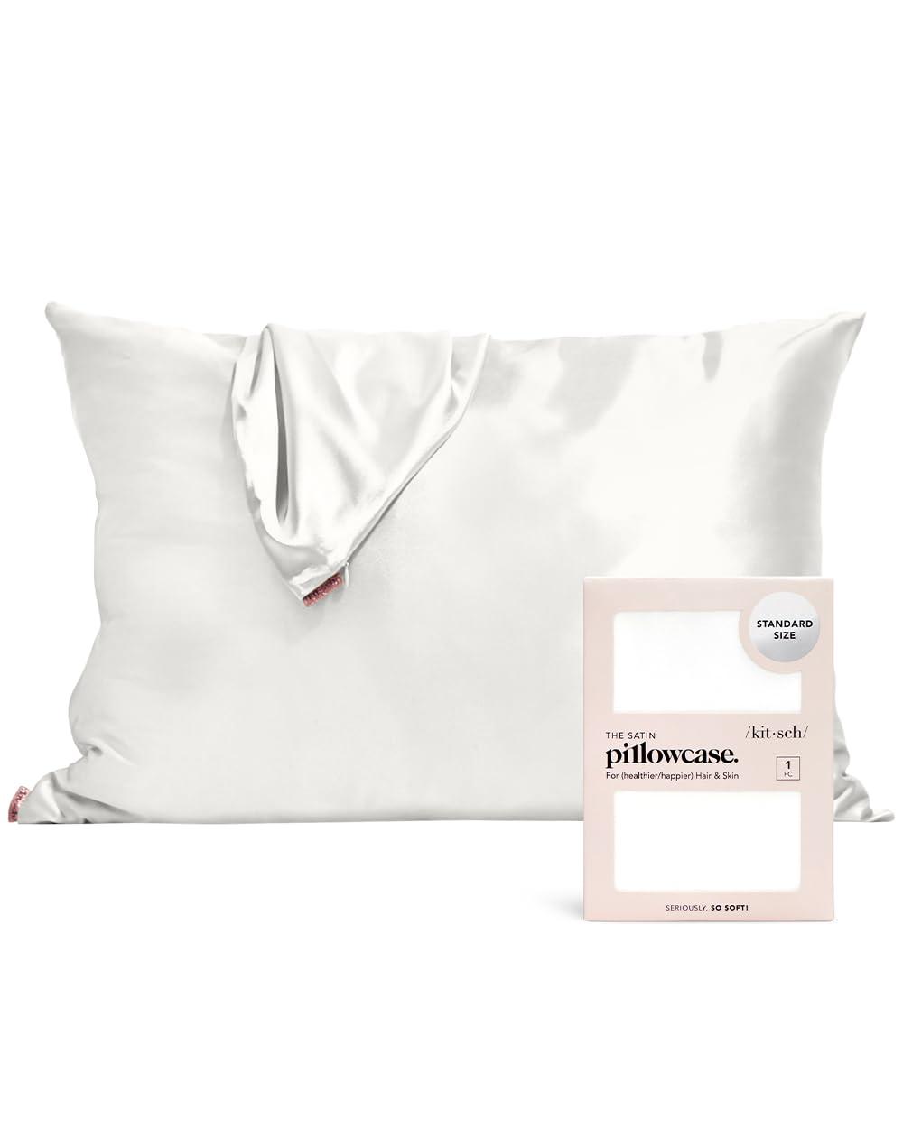 Kitsch Satin Pillowcase: For Everyday Beauty Sleep