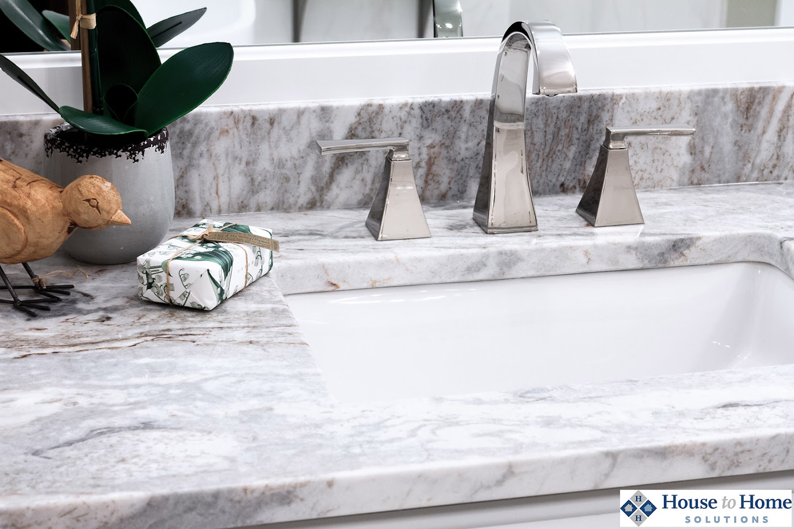 Quartzite bathroom countertops