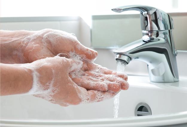 washing hand