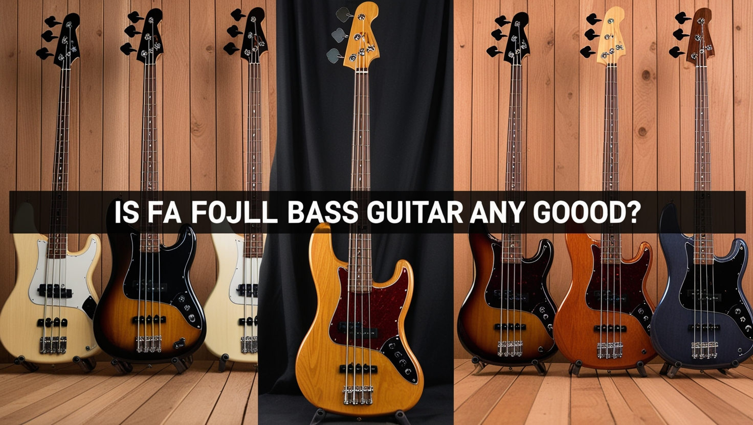 Is FA Fojill Bass Guitar Any Good