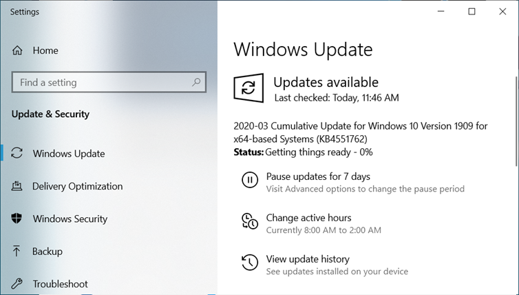Windows Printer Driver is Unavailable steps - 1