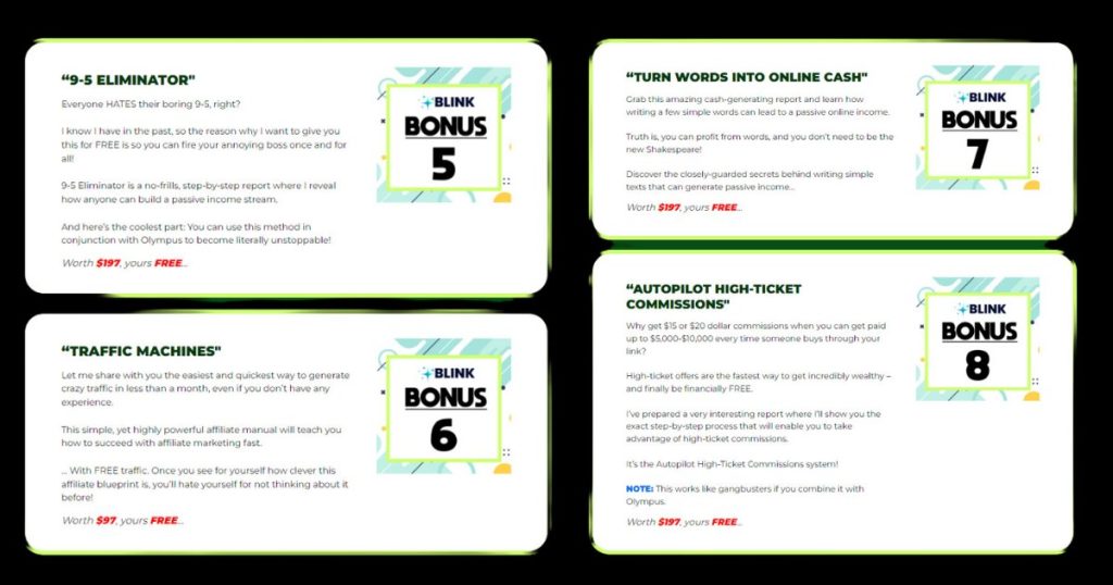 Blink Bonuses (1)