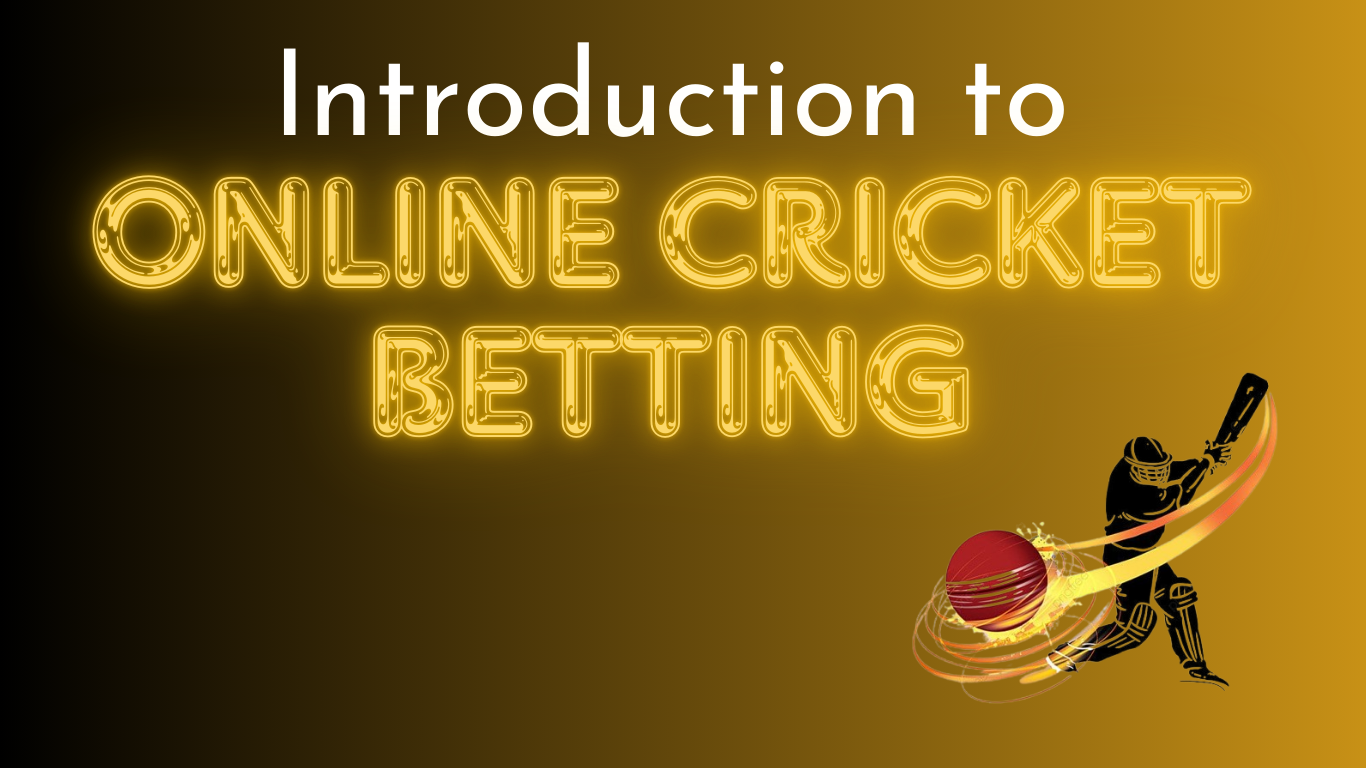 This Image is About the Introduction to Online Cricket Betting