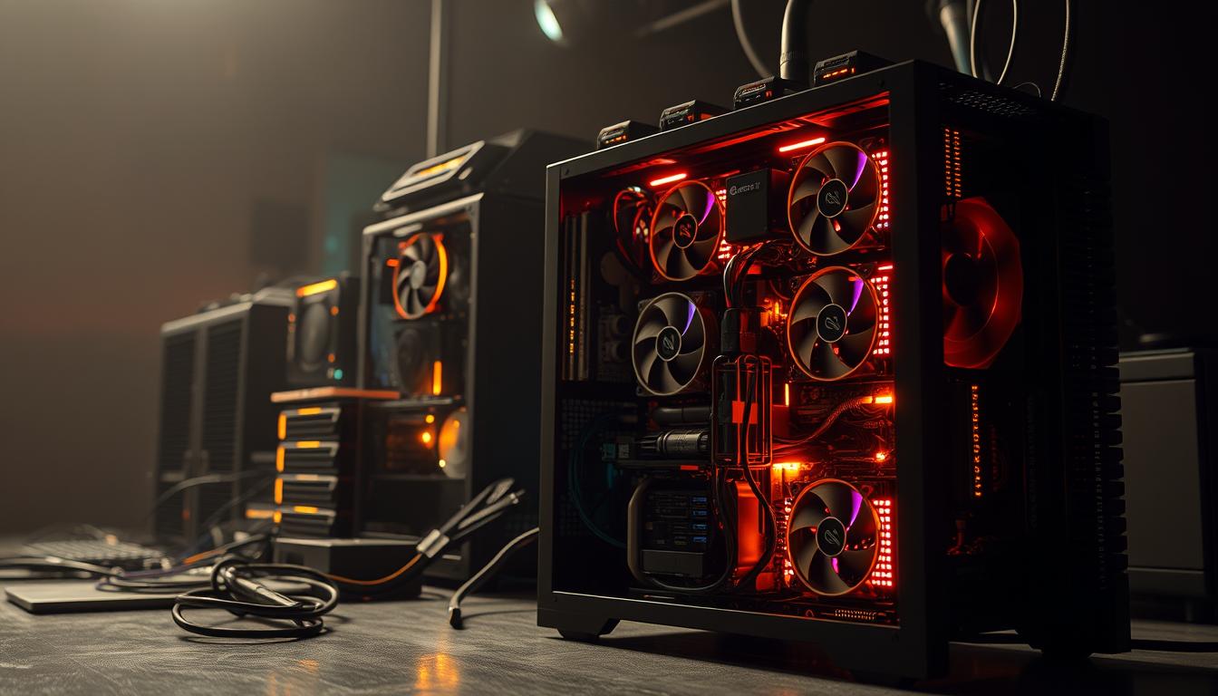 cryptocurrency mining machine