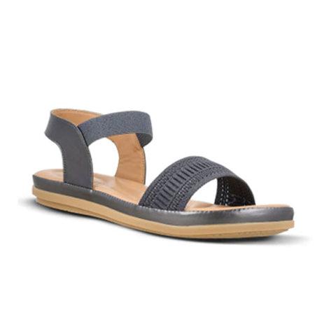 Grey women flip flops