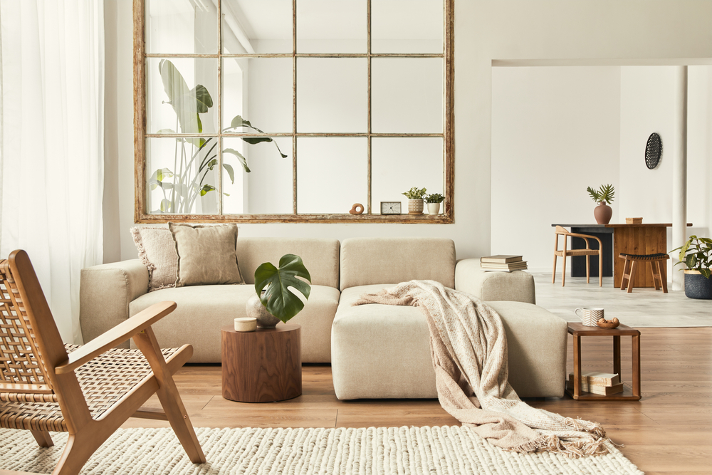 interior de casa decorado por designer