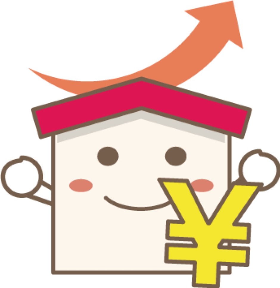 外壁塗装のコストがリーズナブルなイメージ図